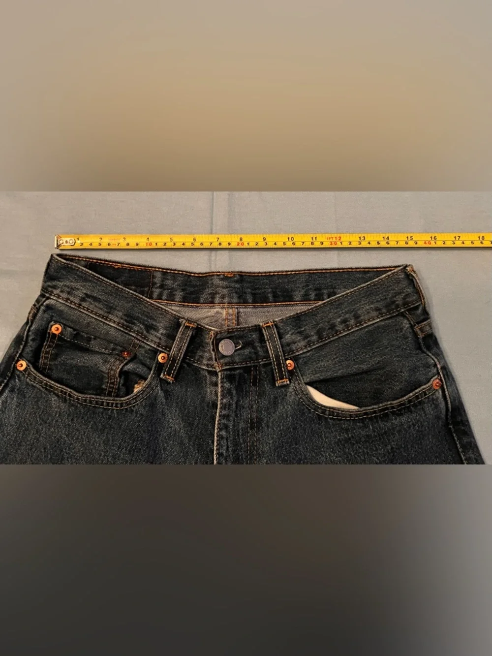 VTG‎ Levis 550 Jeans Mens 31X32 Blue Relaxed Fit Tapered Leg 90s Y2K
